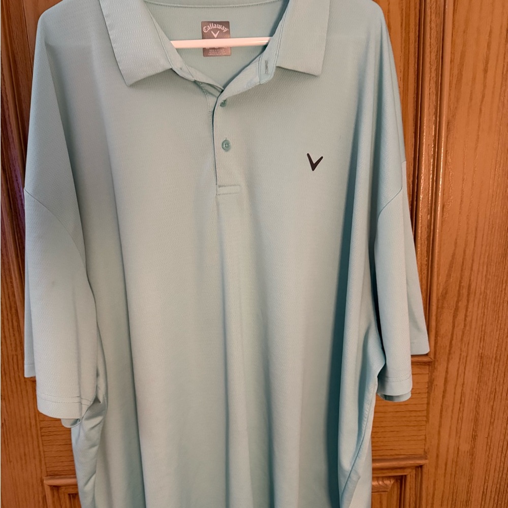 Callaway Men's Light Blue Polo Shirt